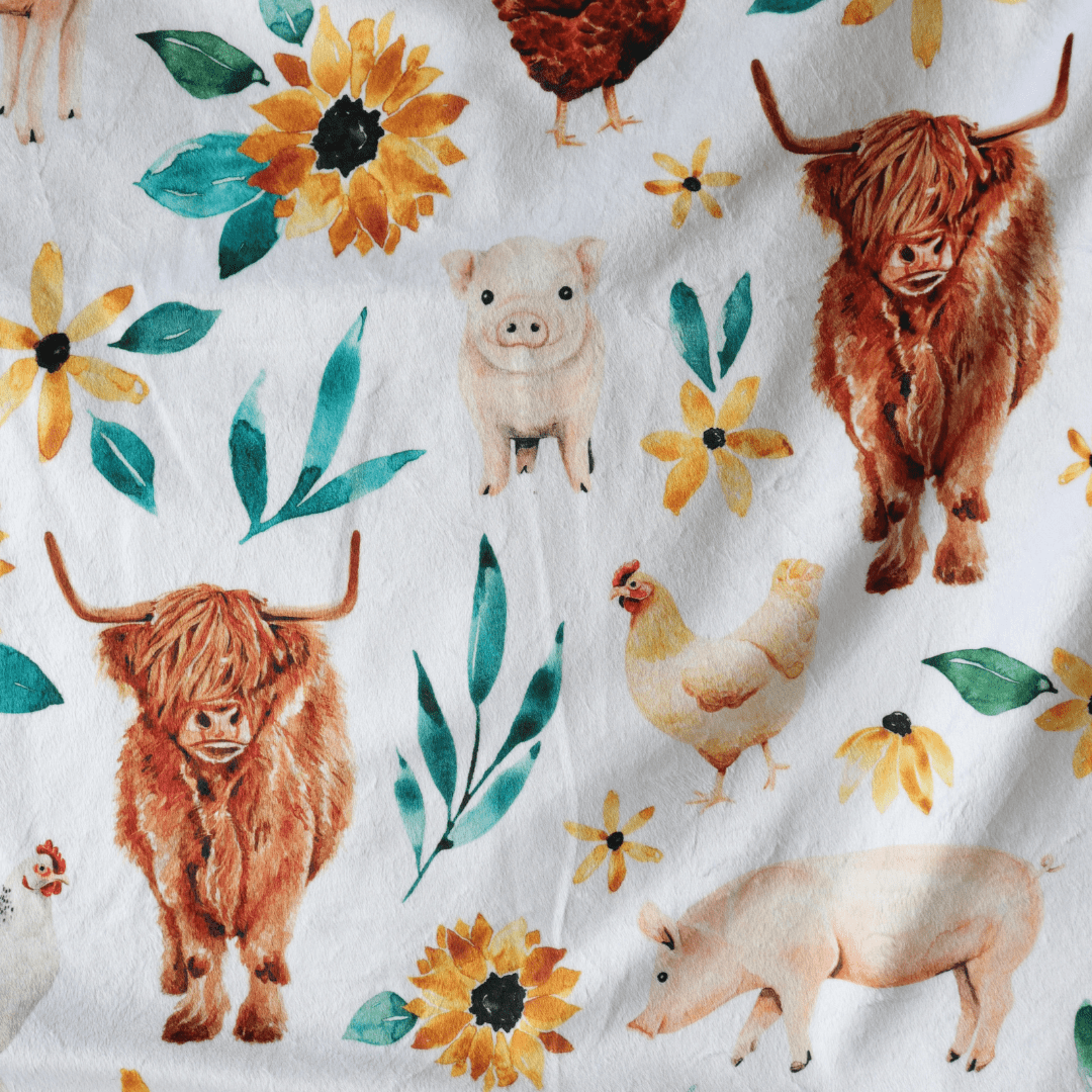 Blankets - Animal Floral - Gliz Design