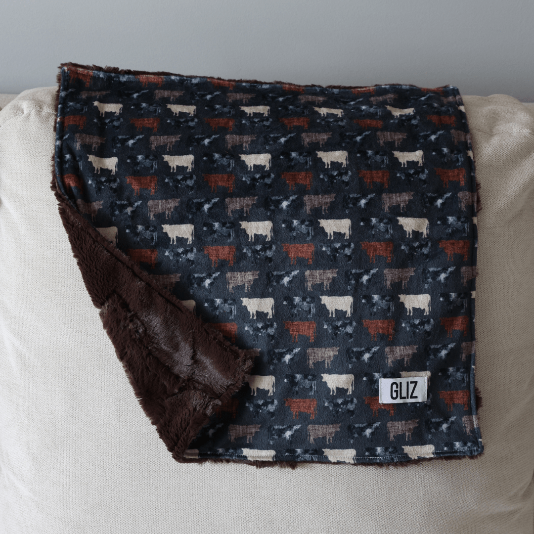Blankets - Small Cows - Gliz Design