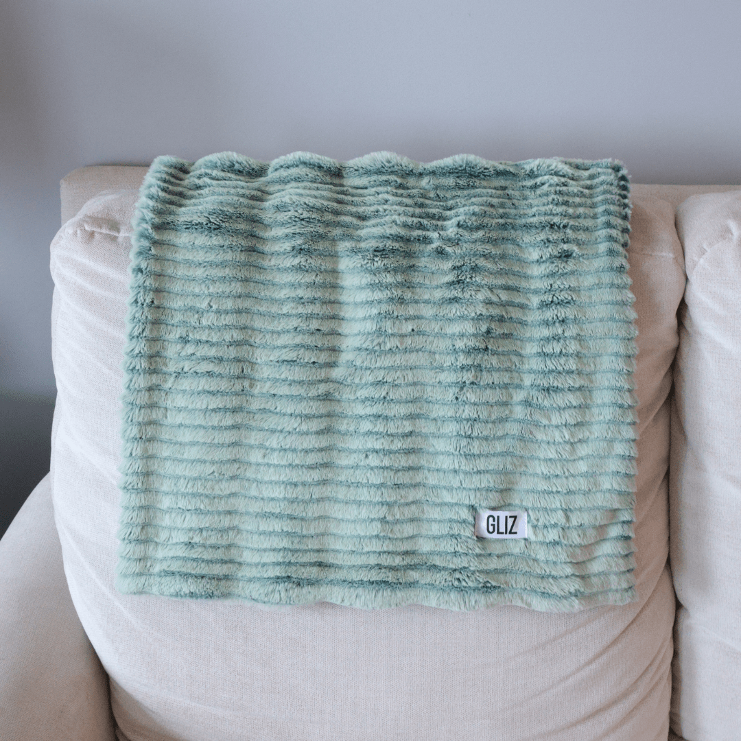 Luxe Blankets - Frosted Ocean - Gliz Design