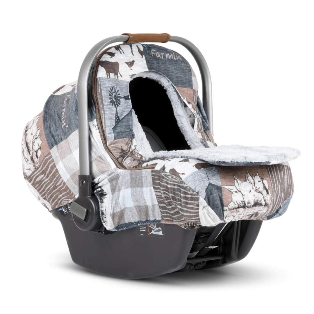 Infant car seat covers baby boy best sale