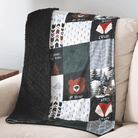 Blankets - Be Brave, Stay Clever Patchwork - Gliz Design