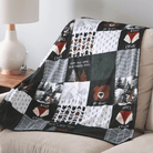 Blankets - Be Brave, Stay Clever Patchwork - Gliz Design