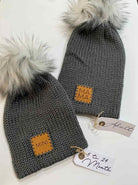 Knitted Toque,Beanie (Grey) - Gliz Design