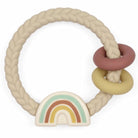 Ritzy Rattle™ Neutral Rainbow Silicone Teether Rattles - Gliz Design